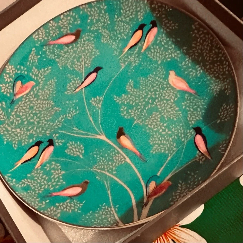 Sara Miller Portmeirion Bird Design Box - Picture 3 of 5